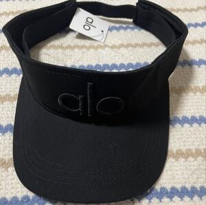 ALO Yoga Black Visor Cap
